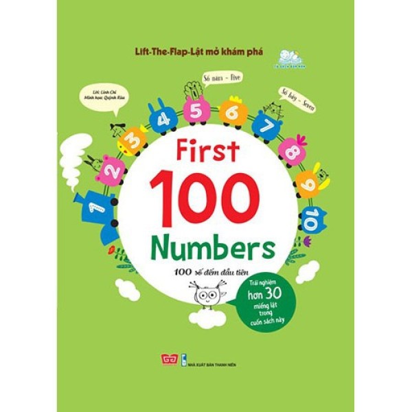 Sách tương tác - Lift-The-Flap-Lật mở khám phá - First 100 Numbers - 100 số đếm đầu tiên