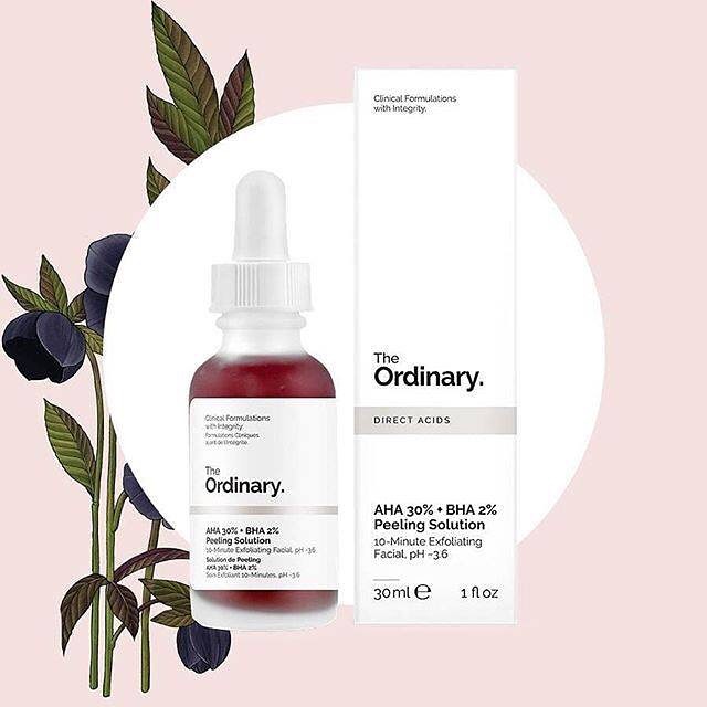Tinh Chất Tẩy Da The Ordinary AHA 30% + BHA 2% Peeling Solution Serum 30ml