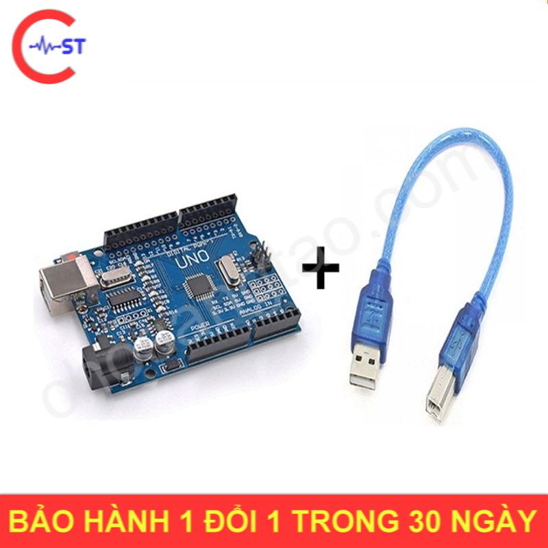 Arduino Uno R3 SMD chip dán (kèm cáp)