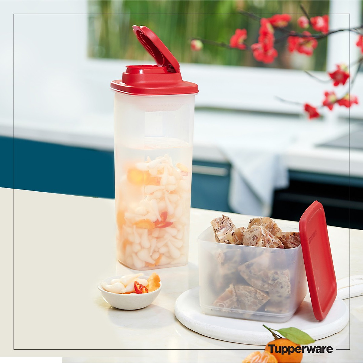 [Chính hãng] BỘ BÌNH ĐỰNG NƯỚC TUPPERWARE MEMBERKIT TASTY SET GEN II