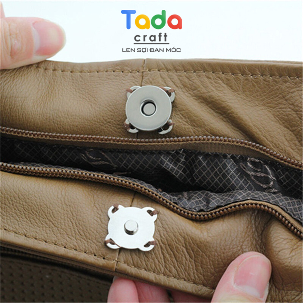 Magnetic Hand-Stitched Snap Button