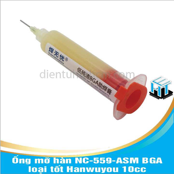 1 ống mỡ hàn nc-559-asm bga loại tốt hanwuyou 10cc