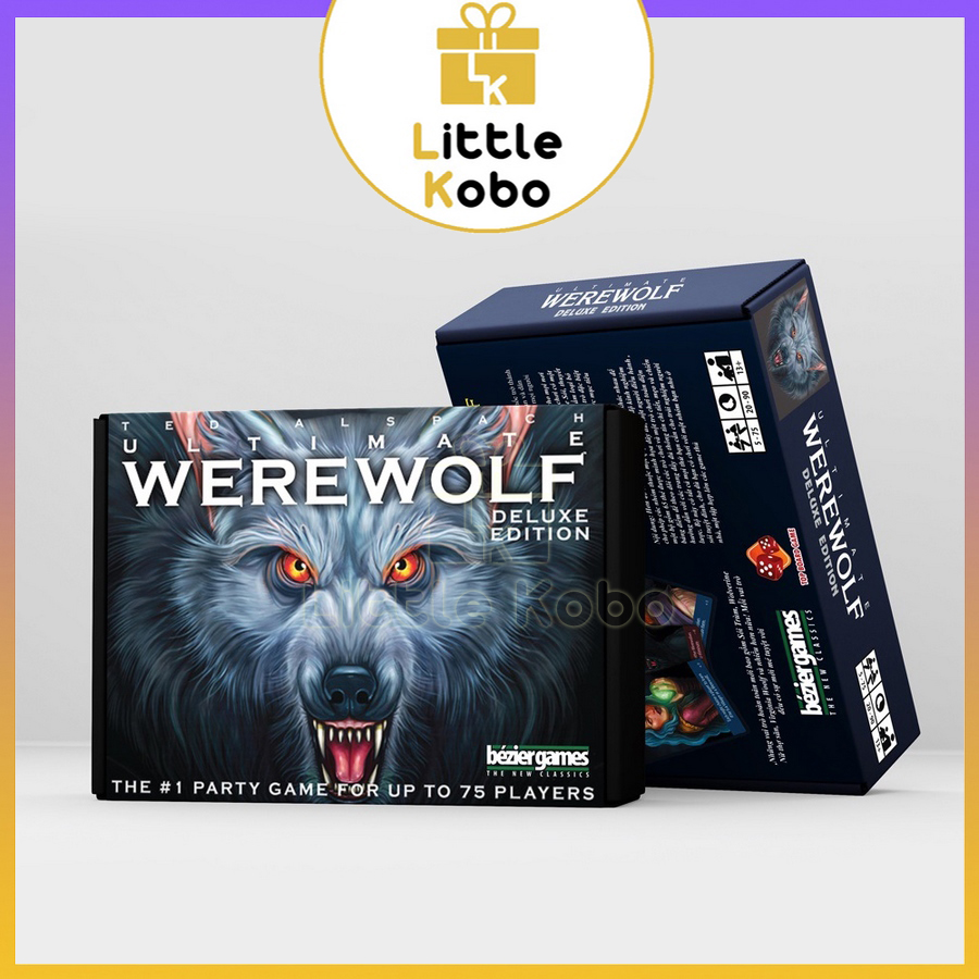 Hộp Carton Bài Ma Sói Werewolf Ultimate Việt Hóa Board Game 78 Lá Chất