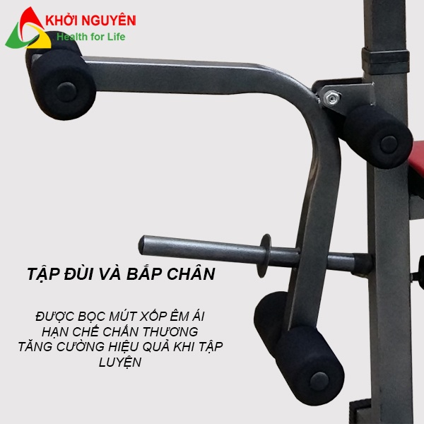 Ghế tập tạ đa năng KN-116, ( Không bao gồm đòn và tạ)