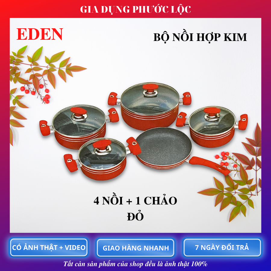 BỘ NỒi 5 HỘP KIM