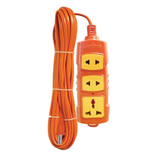 Ổ cắm siêu chịu tải 3000W cam Sopoka - Điện Việt