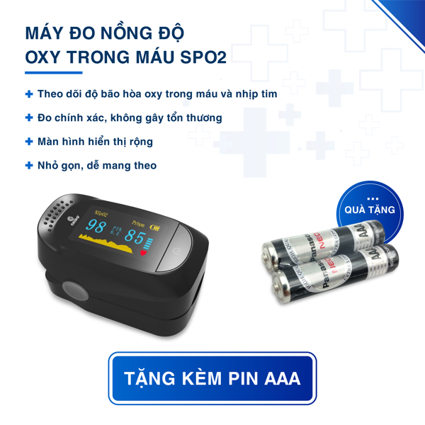 Máy đo nồng độ Oxy máu SpO2 CHIDO