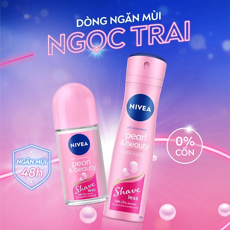 Lăn Khử Mùi Nivea Anti-Perspirant Roll On (Che tên sản phẩm khi giao hàng)