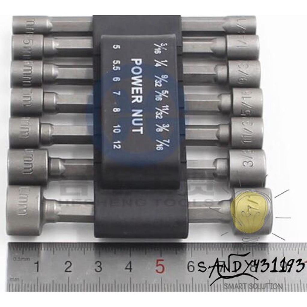 Bộ 14 Đầu Tuýp Vặn Ốc Lục Giác