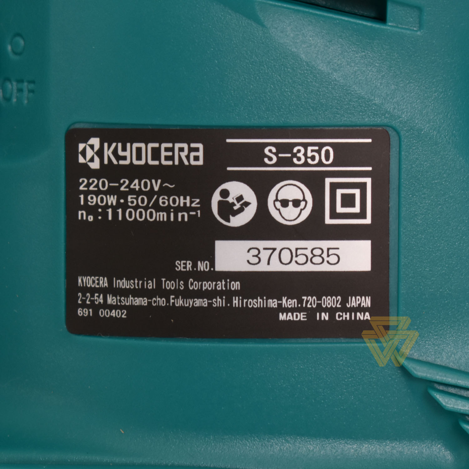 Máy Chà Nhám Chữ Nhật 190W Ryobi S-350