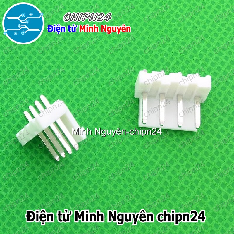 (F305) Header VH3.96 Đực Thẳng (2P/3P/4P/5P/6P/7P/8P/9P/10P/11P/12P 3.96 3.96MM) - [Chọn Loại] - HHH.00229