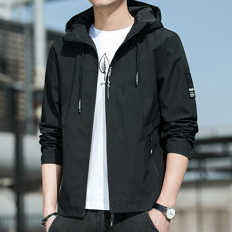 2022 Spring Jacket Men's Hooded Jacket 