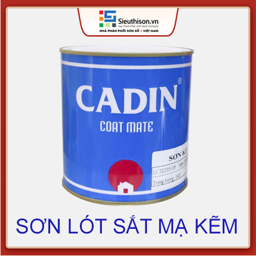 SƠN DẦU ALKYD CADIN ( Lon 3L ) dành cho Gỗ, Sắt Thép