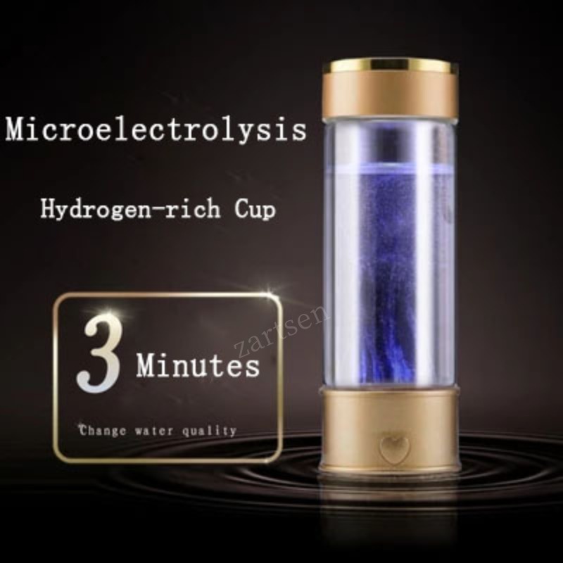Alkaline water generator portable rechargeable water ionizer bottle Super antioxdan hydrogen-rich water Cup