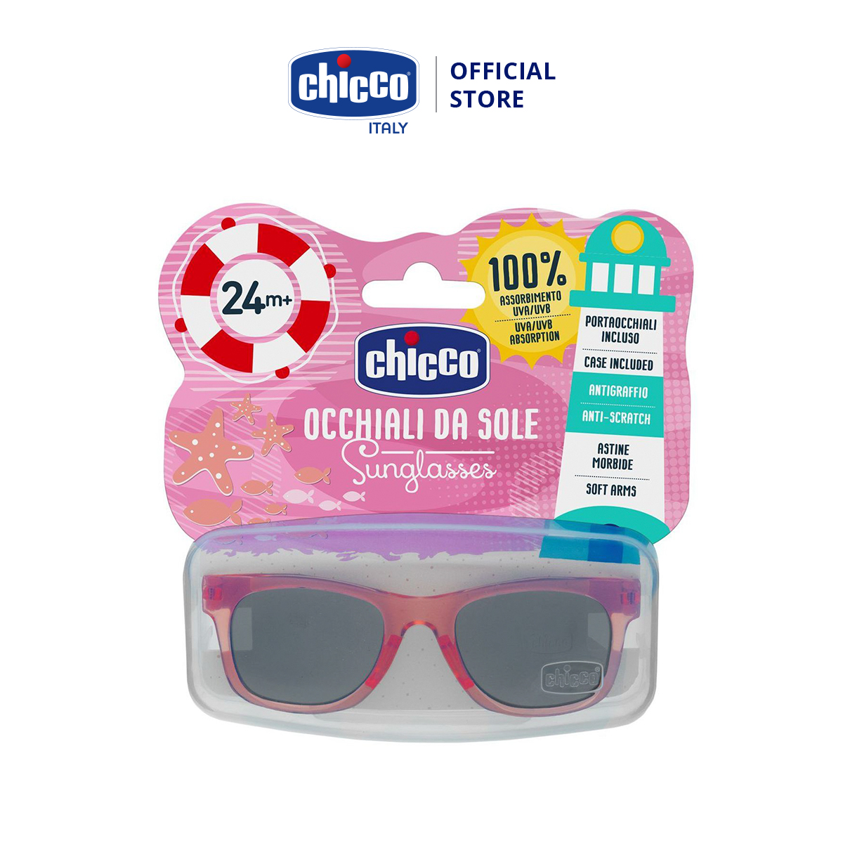 Kính mát chống tia UV Chicco 24M+
