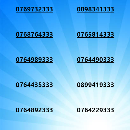 SIM MOBI 4G SỐ ĐẸP - TAM HOA