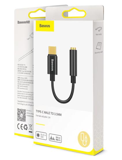 Cáp Âm Thanh Type-C To Jack AUX 3.5 Mm - Thương Hiệu Baseus