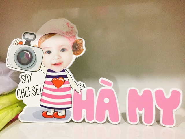 Chibi bé kèm tên