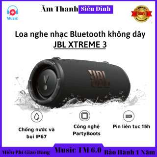 Loa Bluetooth JBL Xtreme 3, Loa Nghe Nhạc Công Suất Lớn 40W, Loa Bass Mạnh thumbnail