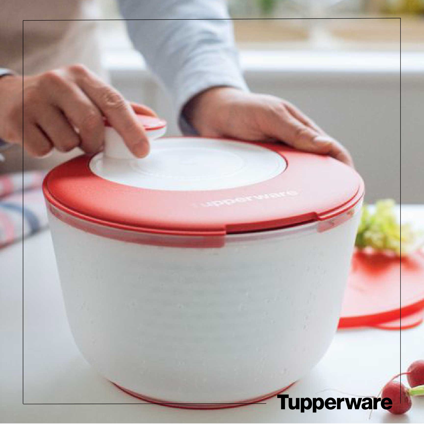 Dụng Cụ Quay Rau Spinning Tupperware