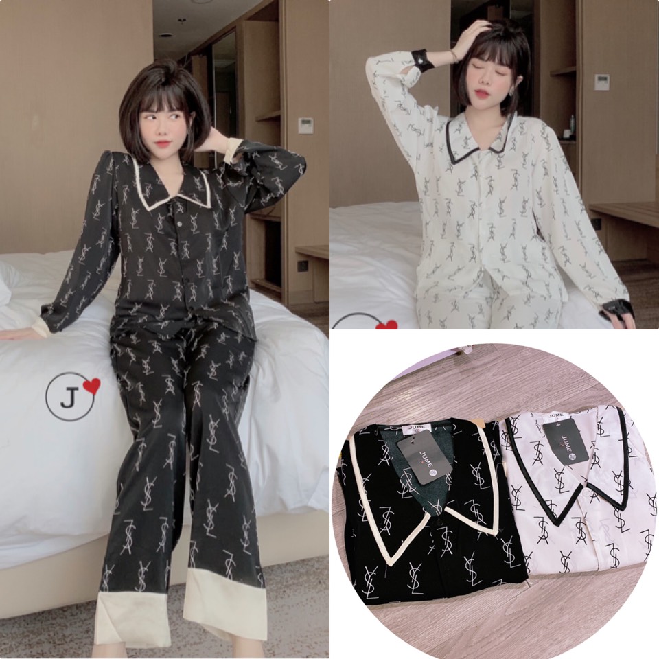 [MANGO] Pyjama Dài Tay Mẫu Mới Về Mango Siêu Đẹp