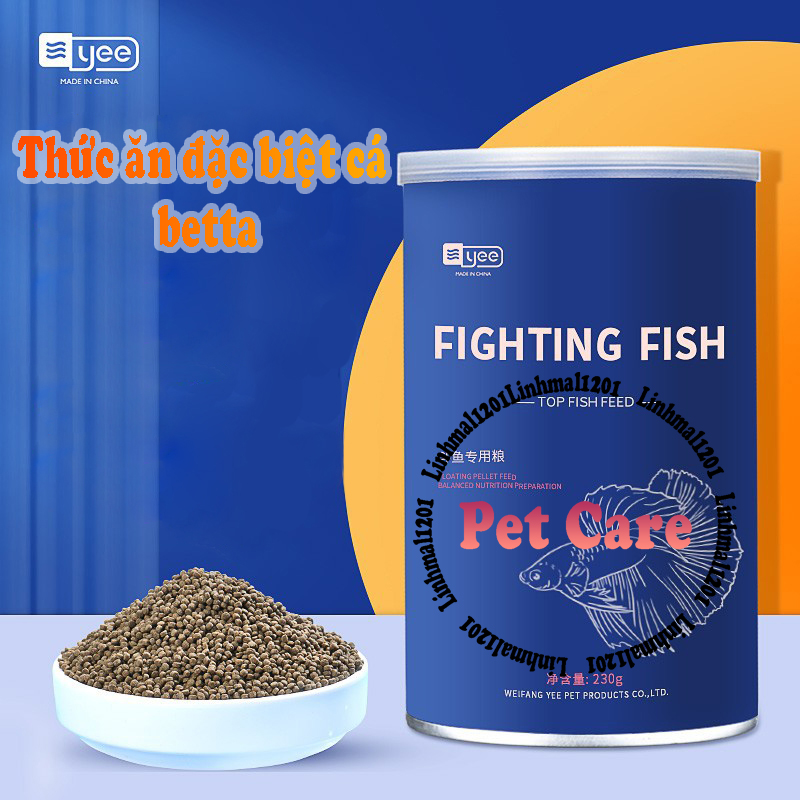 Thức ăn đặc biệt cho cá chọi betta