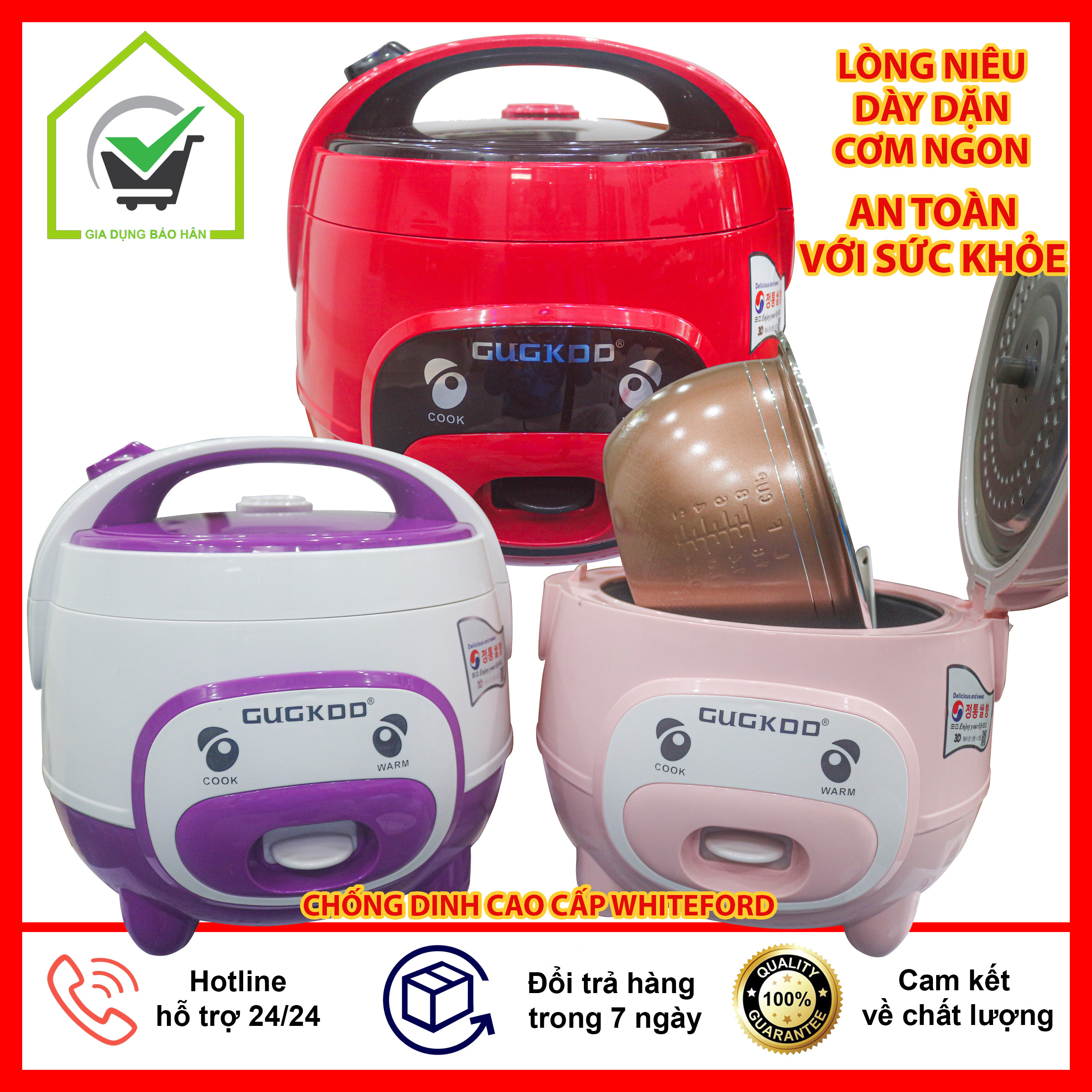 nồi cơm điện 1.8 lít GUGKDD