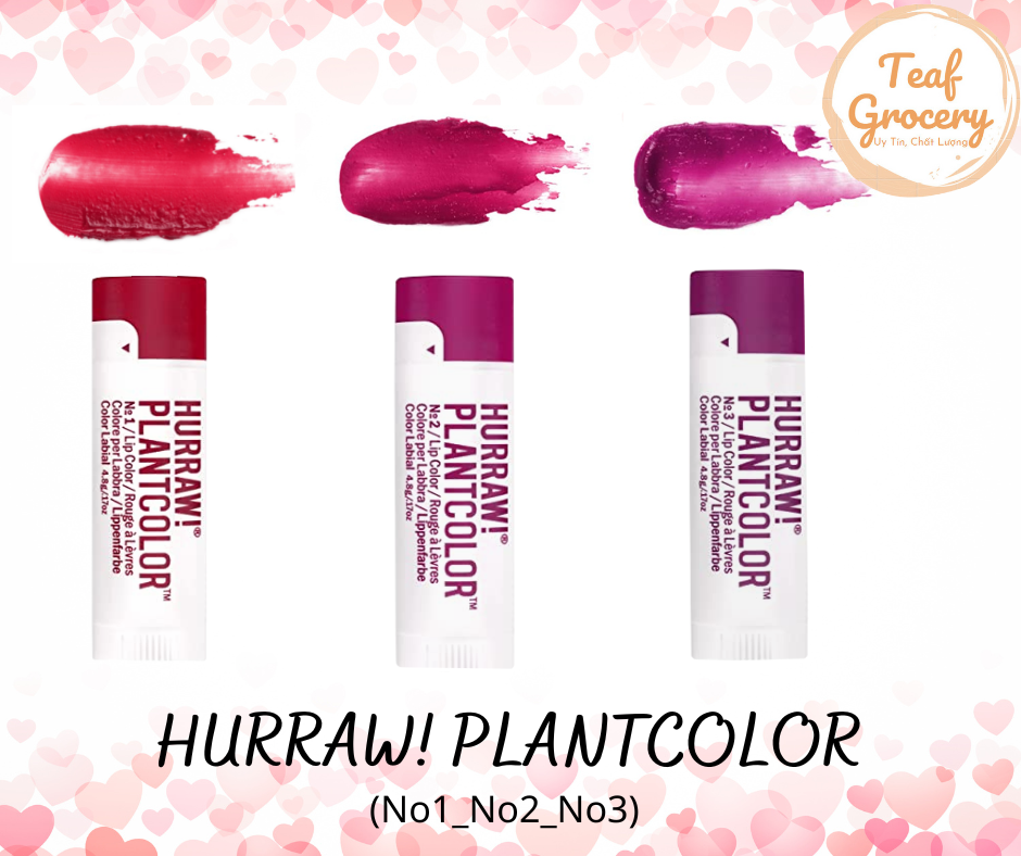 Son dưỡng môi có màu Hurraw! Balm