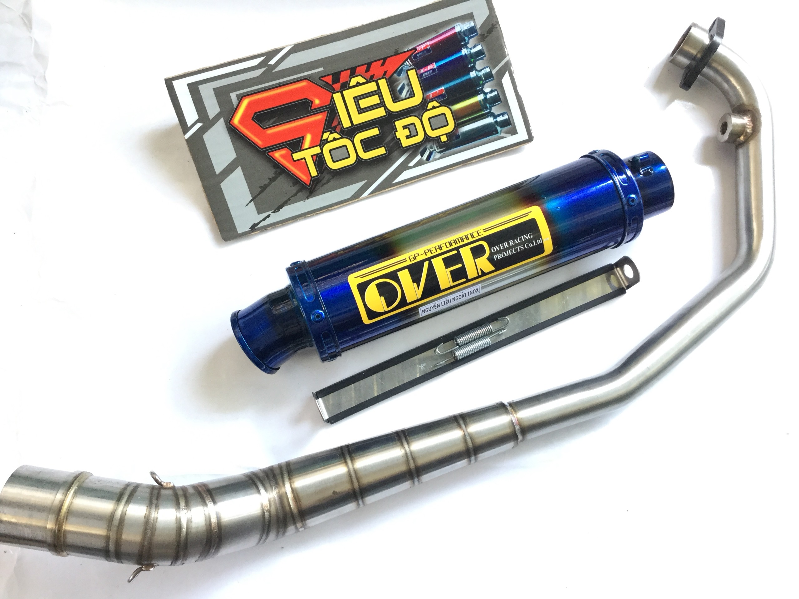 Pô Over Cả Cổ CONG 2 KHÚC INOX 304 gắn xe WAVE, SIRIUS, EXCITER, WINER, RAIDER FI, SATRIA, GSX , Sản Phẩm Chất Lượng, Gian Hàng Uy Tín, Giá Cả Cực Tốt, Mua Ngay.