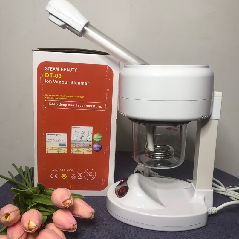 Máy xông hơi mini DT03, xông hơi da mặt dùng cho spa, tmv hay cho cá nhân dùng tại nhà