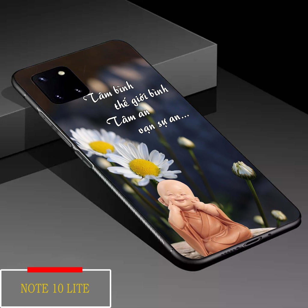 ốp samsung note 10 lite kính cường lực siêu đep
