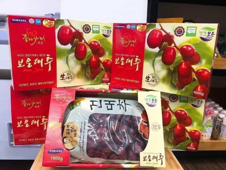 TÁO ĐỎ SẤY KHÔ HÀN QUỐC