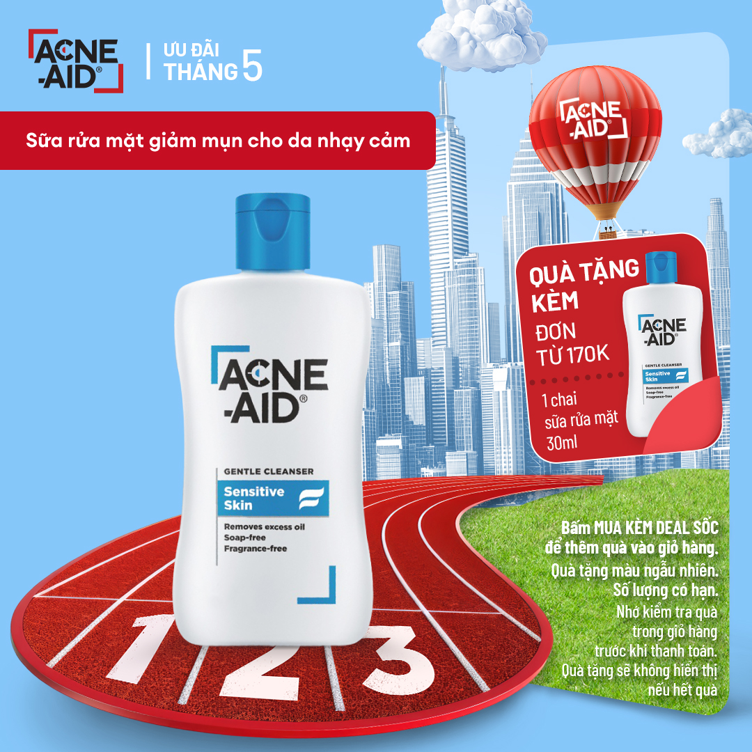 Sữa rửa mặt Acne-Aid Gentle Cleanser Sensitive Skin 100ml