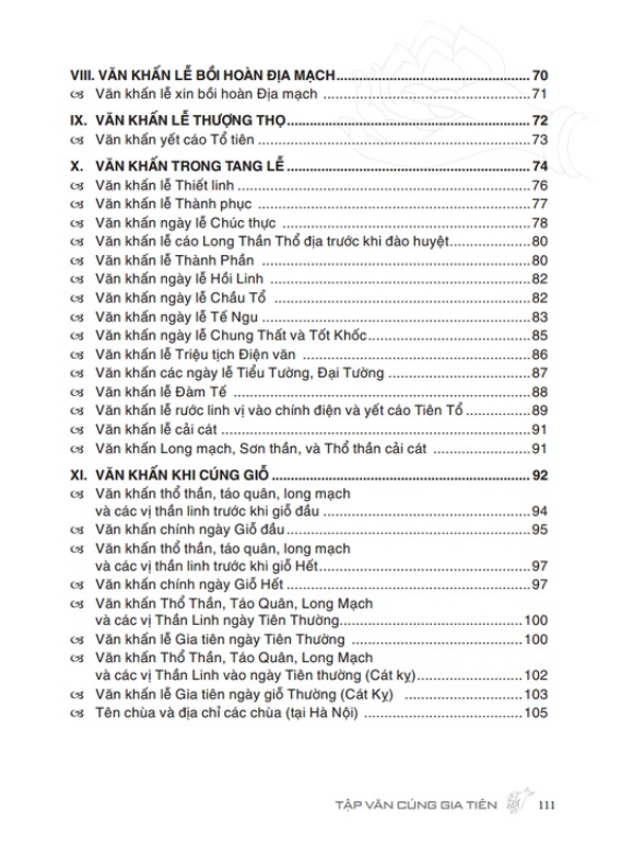 Tập văn cúng gia tiên (Văn khấn nôm tại nhà) -tái bản