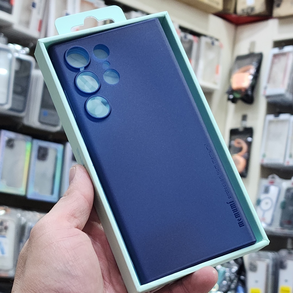 Ốp lưng memumi siêu mỏng 0.3 mm cho samsung s23 / s22 / s21 / s20 / note 10 plus - chính hãng memumi