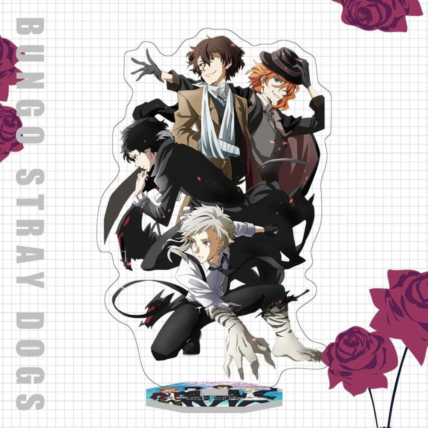 Mô hình standee Bungou stray dogs - Văn hào lưu lạc anime chibi