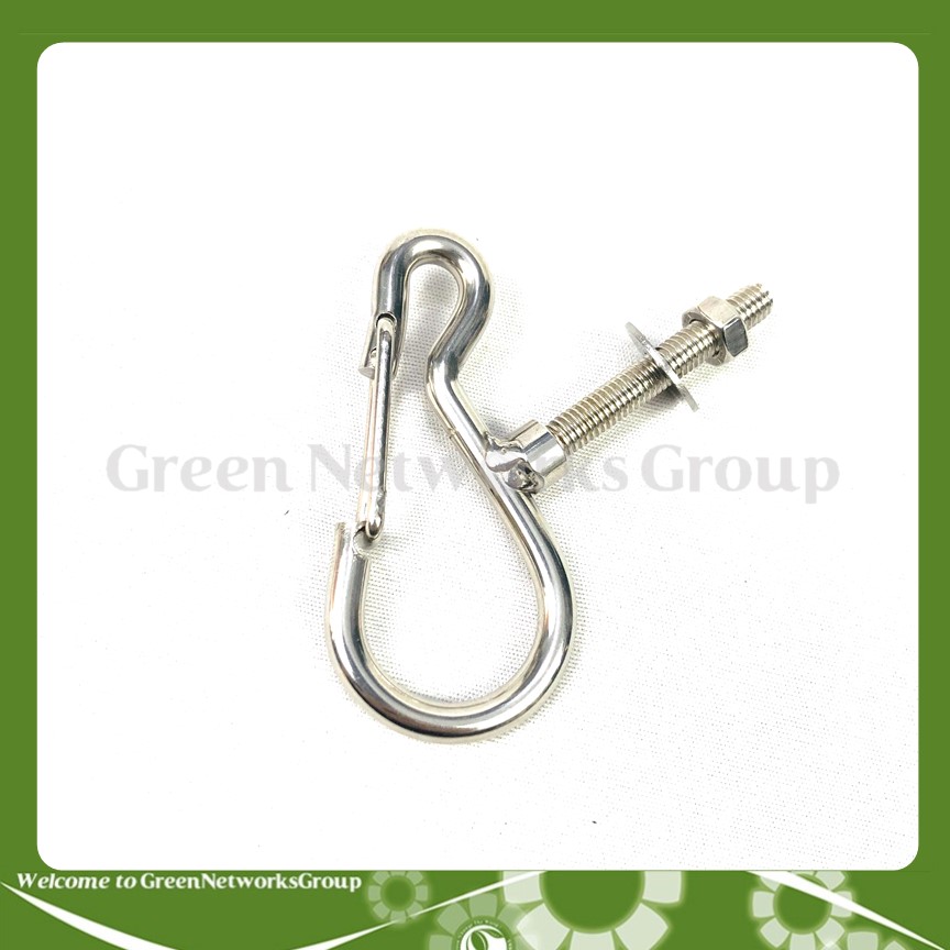 Móc treo đồ xe máy loại gạt Inox - Titan Greennetworks