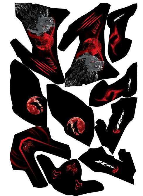 STAMP HOODED R15V3 SUPER BEAUTIFUL