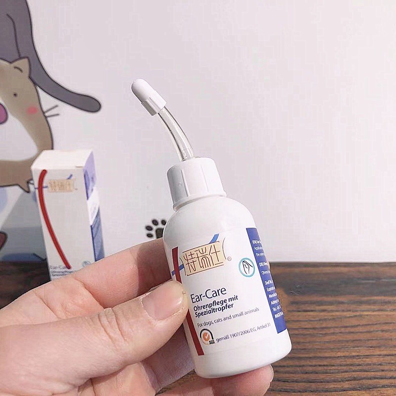 Dung dịch vệ sinh tai Trixie Ear Care mẫu 2021 dành cho cún mèo🐶😽