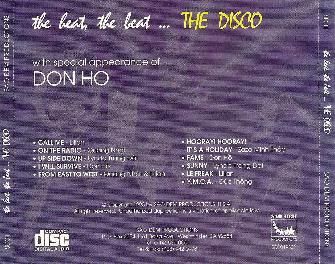 The Heat, The Beat, The Disco (Sao Đêm CD001)