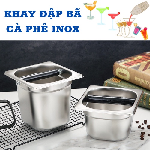 Khay Đập Bã Cà Phê - Hộp Đập Bã Cà Phê Pha Chế - Dụng Cụ Pha Chế