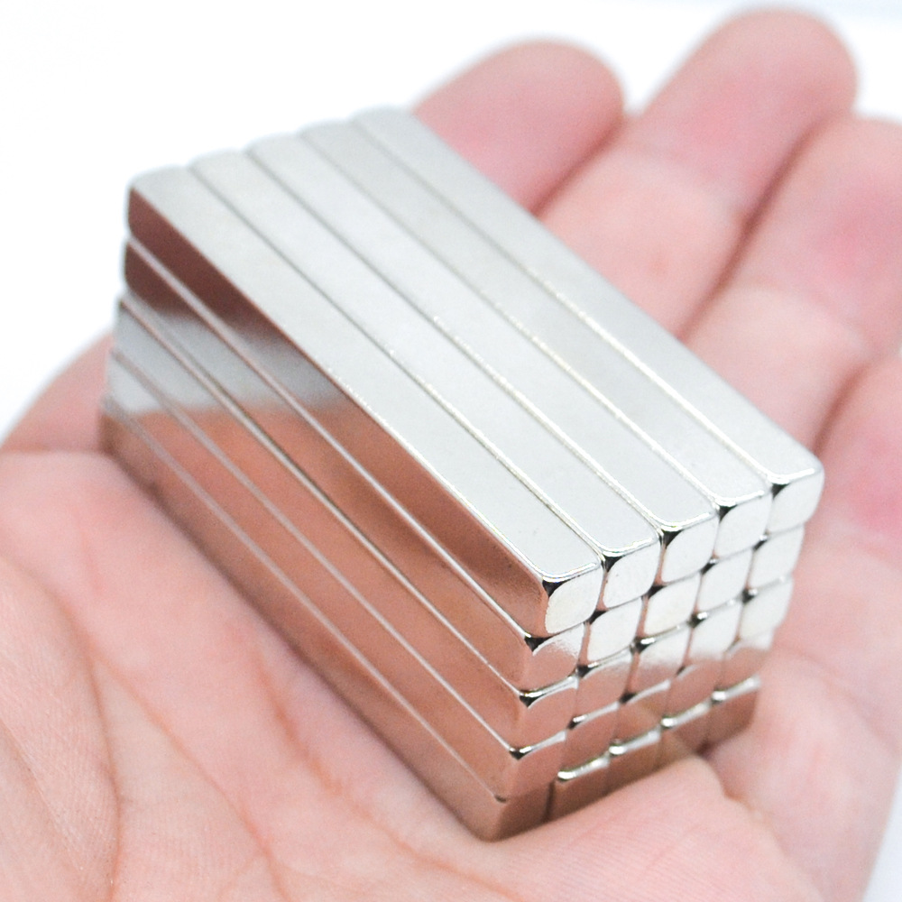 Nam châm chữ nhật 50x5x4mm loại nam châm đất hiếm siêu mạnh