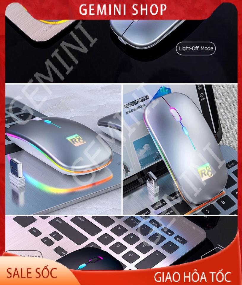 Chuột không dây PIN SẠC 1600 dpi R8