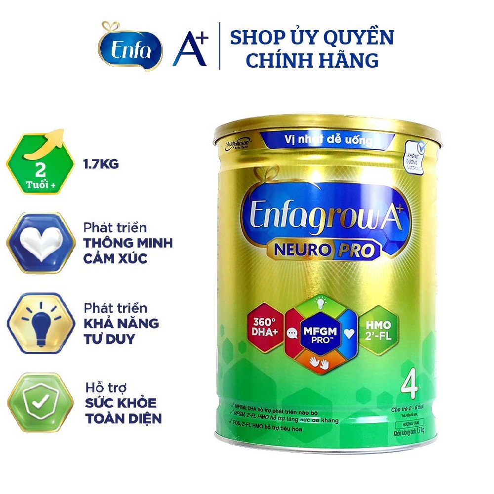 Sữa enfagrow 4 a+mfgm & dha 1.7kg