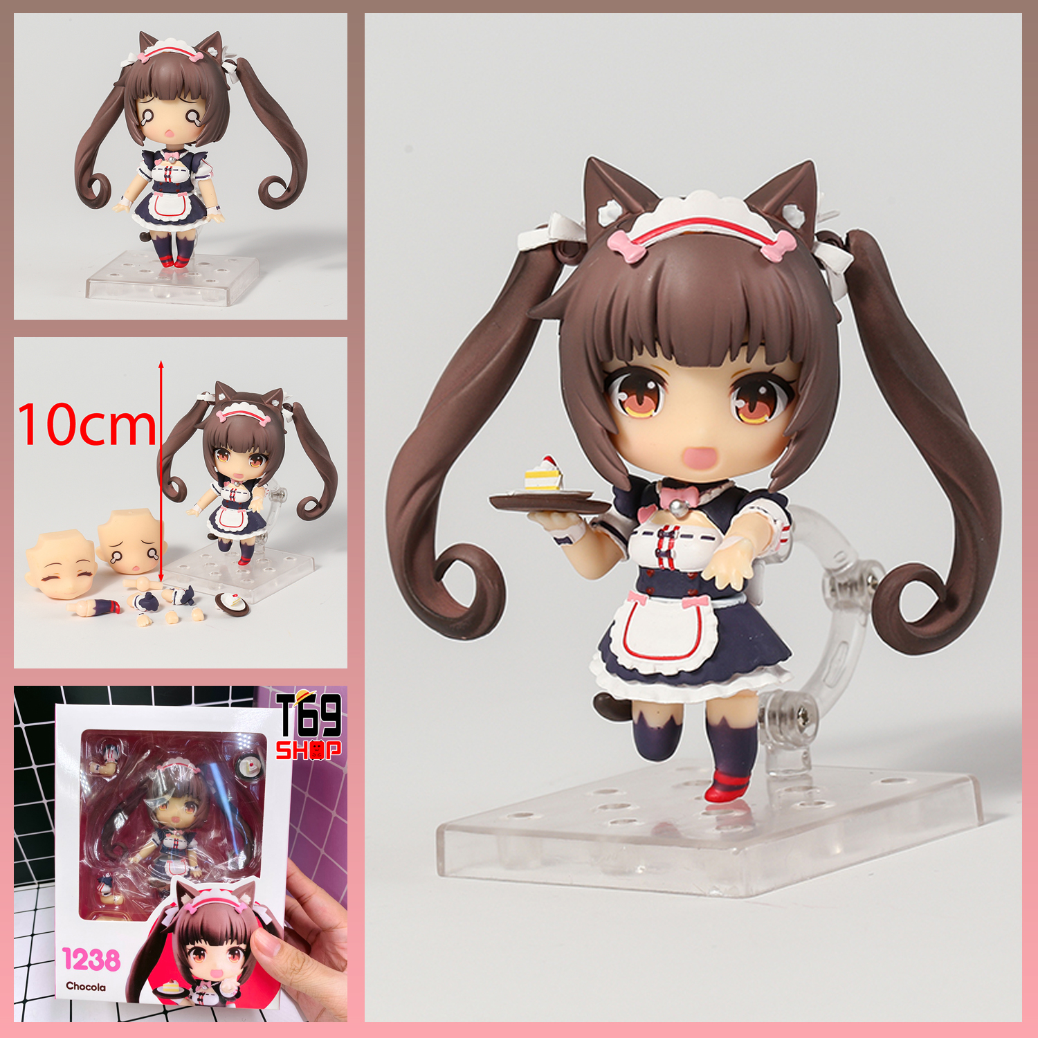 Mô hình Nendoroid 1238 - Chocola - anime Nekopara [T69 Shop]