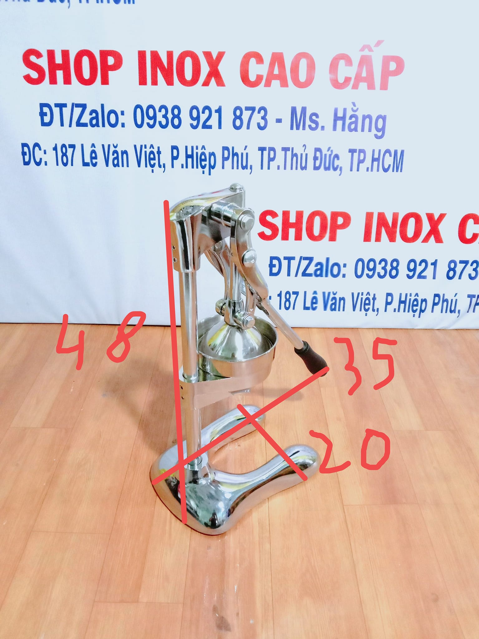 Máy ép nước cam - mã: mec01 -