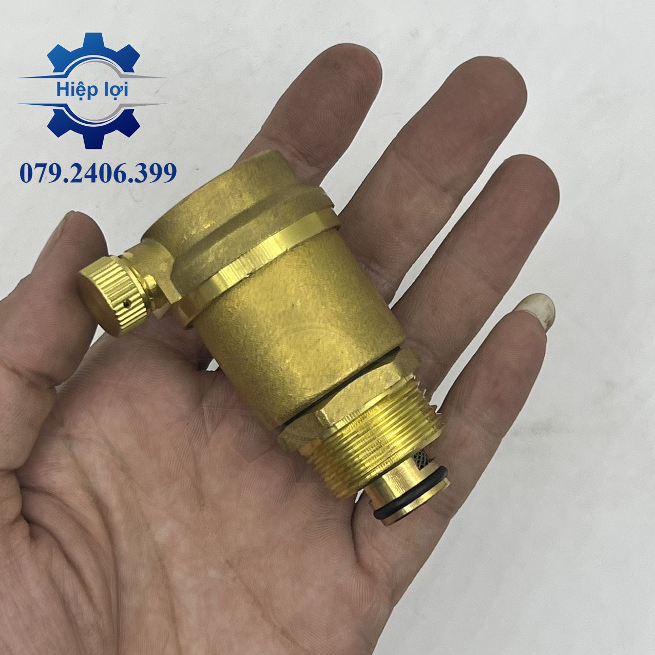Van xả khí thau ren 21mm/27mm/34mm - van xả khí bằng đồng thau
