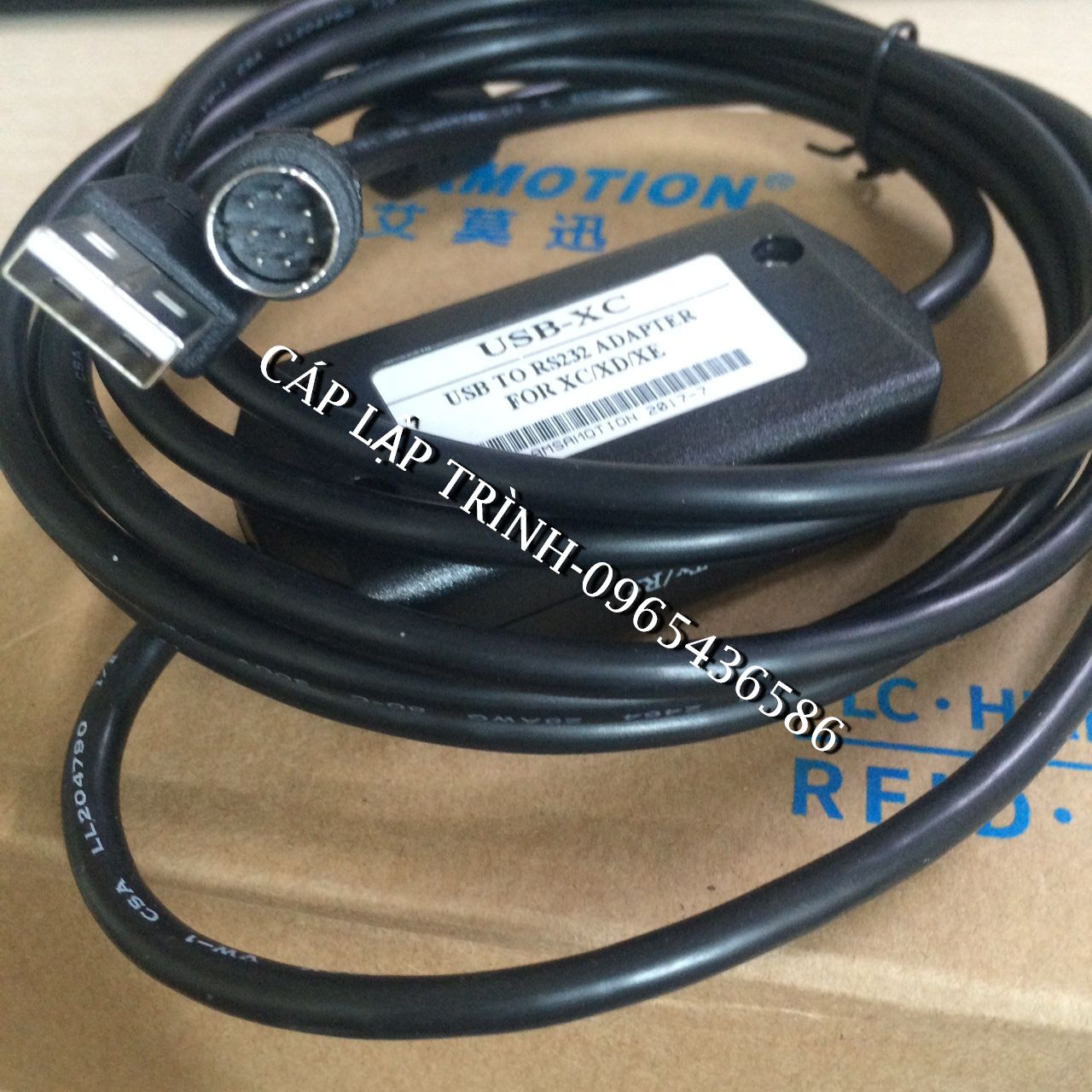 Cáp lập trình USB-XC PLC Xinje XC1 XC2 XC3 XC5