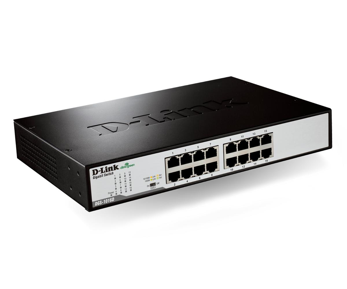 Set split network switch 16 port 10/100/1000M D-LINK dgs-1016c-genuine goods