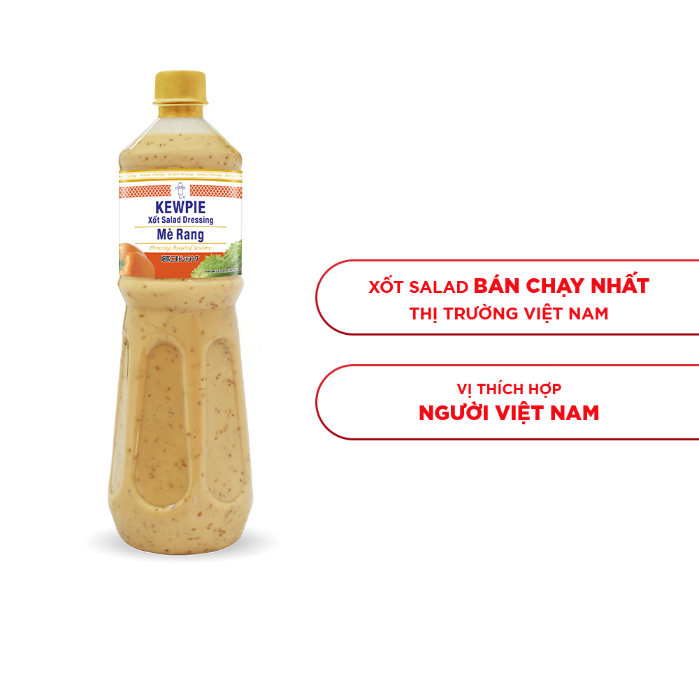 Xốt Salad Dressing Mè Rang Kewpie 1L